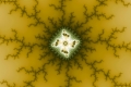 Mandelbrot fractal image grassy