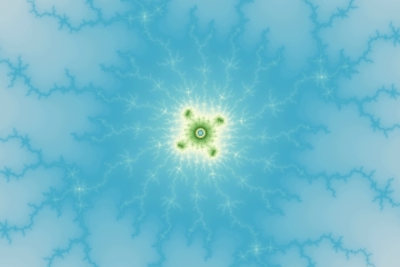 Mandelbrot fractal image named greenhouse by Orbulon mandelbrot fractal image named greenhouse