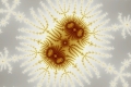 Mandelbrot fractal image growing
