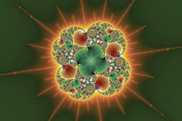 mandelbrot fractal image named Harvest Festival