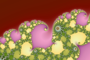 mandelbrot fractal image named Heart Meeting