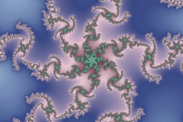 mandelbrot fractal image named hex spiral