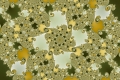 Mandelbrot fractal image high blocks