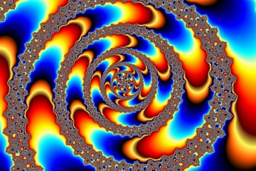 mandelbrot fractal image named Hippie