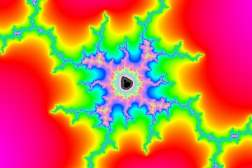 mandelbrot fractal image named hippyness