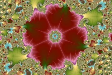 mandelbrot fractal image named hyperbiscus