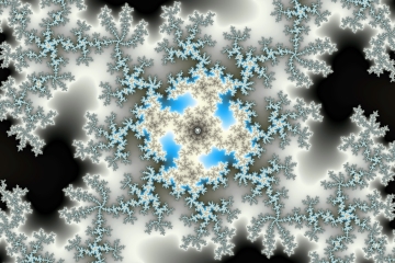 Mandelbrot fractal image named ice format by Orbulon mandelbrot fractal image named ice format