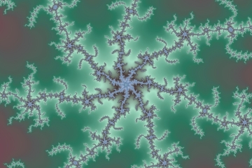 mandelbrot fractal image named Icy Web