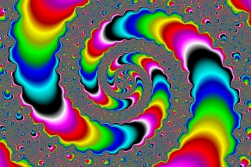 mandelbrot fractal image named Infinite colors