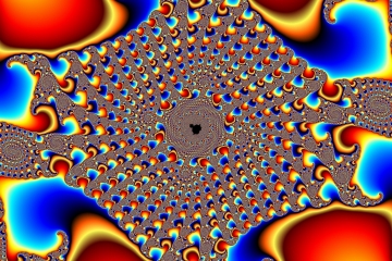 mandelbrot fractal image named invert