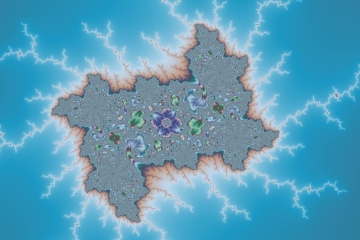 mandelbrot fractal image named ISLE