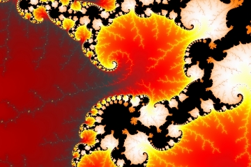 mandelbrot fractal image named JellyFish-Volcano