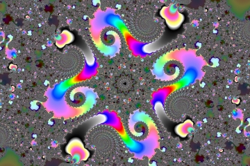 mandelbrot fractal image named Kolor dance