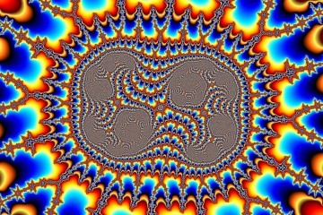 mandelbrot fractal image named lambda