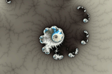 mandelbrot fractal image named lead eye