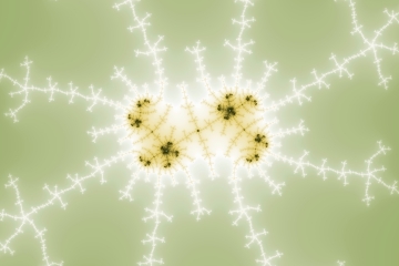 Mandelbrot fractal image named lemon root by Orbulon mandelbrot fractal image named lemon root