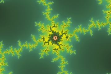 Mandelbrot fractal image named liana by Orbulon mandelbrot fractal image named liana