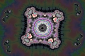 Mandelbrot fractal image Light cube