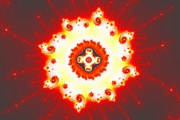mandelbrot fractal image named mars eclipse