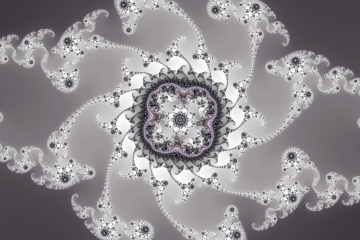 Mandelbrot fractal image named metal ball I by Orbulon mandelbrot fractal image named metal ball I