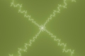 Mandelbrot fractal image microrays