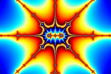 mandelbrot fractal image named Mini-nova