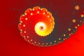 Mandelbrot fractal image molten darkness