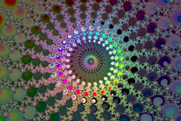 mandelbrot fractal image named Night sun