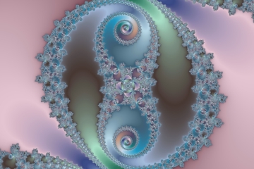 mandelbrot fractal image named opal