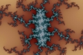 Mandelbrot fractal image paramecium