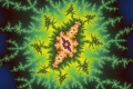 Mandelbrot fractal image parasite