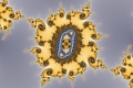 Mandelbrot fractal image parody power