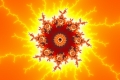 Mandelbrot fractal image Partial eclipse