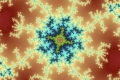 Mandelbrot fractal image piercing dock