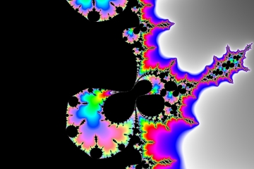 mandelbrot fractal image named pinch