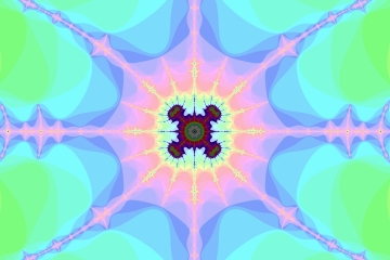 mandelbrot fractal image named pinkeye   