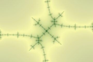 mandelbrot fractal image named ply algae II