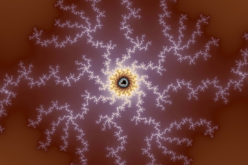 Mandelbrot fractal image named power center by Orbulon mandelbrot fractal image named power center
