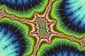 Mandelbrot fractal image projectile