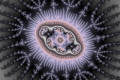 Mandelbrot fractal image purple stone
