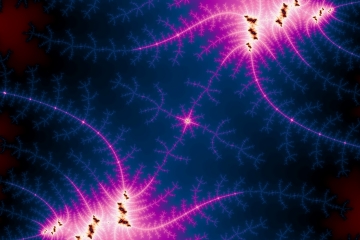 Mandelbrot fractal image named Purple Vein by GodMadeFractals mandelbrot fractal image named Purple Vein