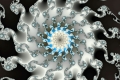 Mandelbrot fractal image quicksilver