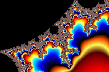 mandelbrot fractal image named radioactive