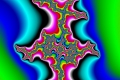 Mandelbrot fractal image Rainbow fractal