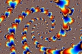Mandelbrot fractal image rainbowspiral
