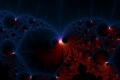 mandelbrot fractal image Red Blue Cells