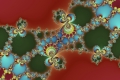 Mandelbrot fractal image replete