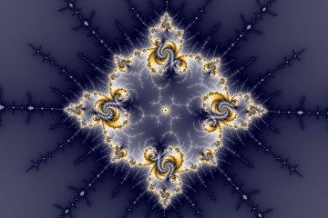 mandelbrot fractal image named rock star