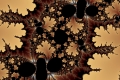 Mandelbrot fractal image rorschach
