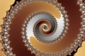 Mandelbrot fractal image Sand Spiral